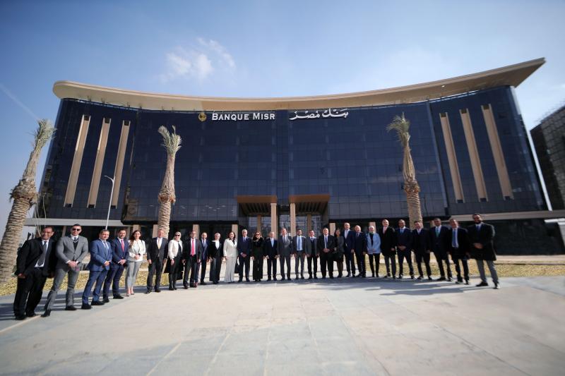 بنك مصر يفتتح فرع العاصمة الإدارية الجديدة ويعقد إجتماعًا لمجلس إدارته