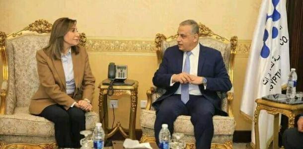 محافظ سوهاج يستقبل وزيرة الثقافة