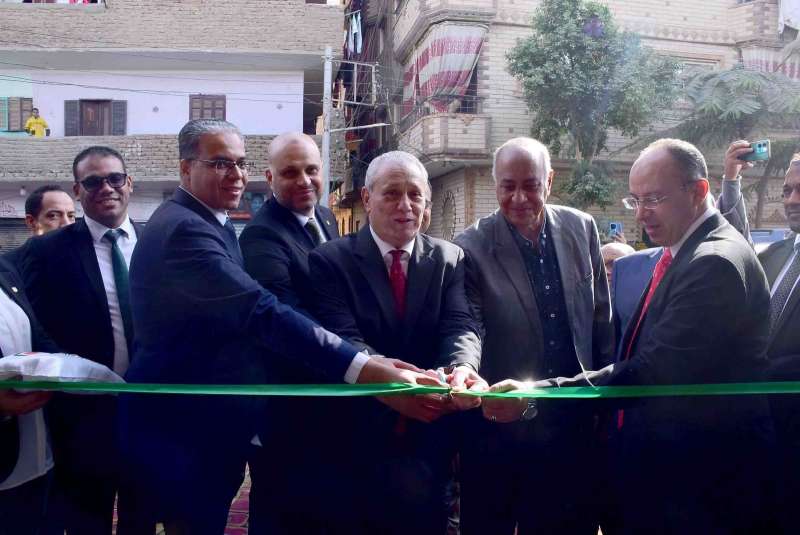 افتتاح  فرع البنك الأهلي المصري  بمدينة أرمنت بمحافظة الأقصر