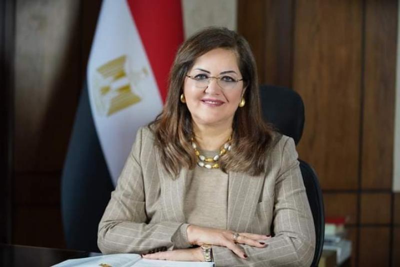 وزيرة التخطيط تتلقي تقريرا  حول تنمية الاسرة المصرية