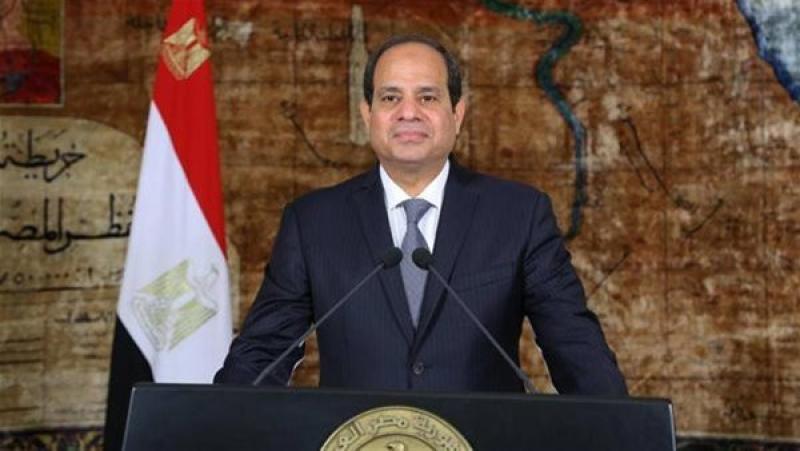 الرئيس السيسي يهنئ الشعب المصرى وشعوب العالم بمناسبة العام الميلادى الجديد