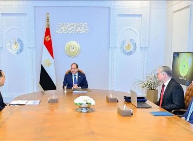 السيسي يوجه باتخاذ كل ما يلزم من إجراءات لضمان استقرار التغذية الكهربائية