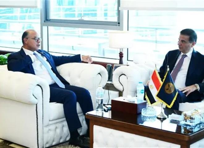 «الزراعة» تبحث مع الرقابة المالية تسريع تنفيذ خطط عمل صندوق التكافل الزراعي
