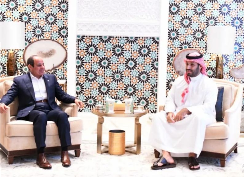 مصر والسعودية تتفقان على رفضهما القاطع أي محاولات تهجير الفلسطينيين