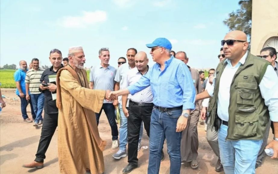 وزير الري يتفقد حالة المنظومة المائية بالشرقية
