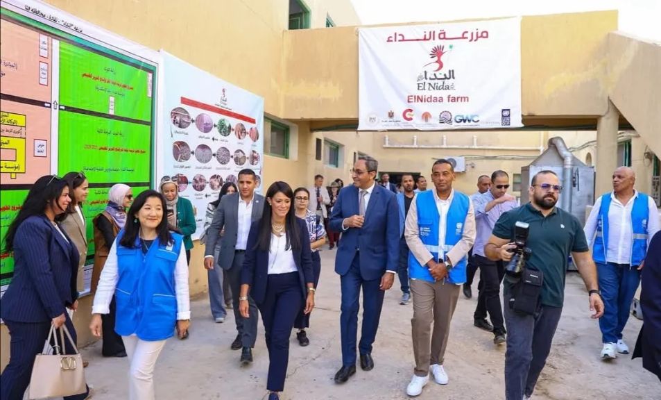 المشاط تضع حجر الأساس لمصنع تربية ديدان القز وإنتاج الحرير بقنا