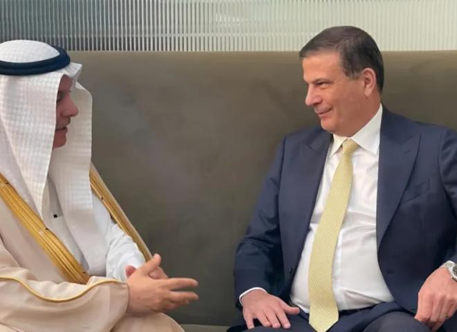 وزير الزراعة يبحث مع نظيره السعودي تعزيز سبل التعاون الزراعي المشترك