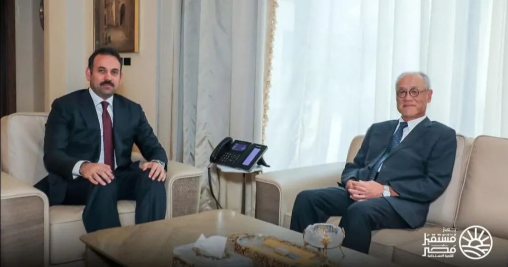 رئيس جهاز مستقبل مصر يستقبل سفير اليابان لبحث فرص الاستثمار والتعاون المشترك