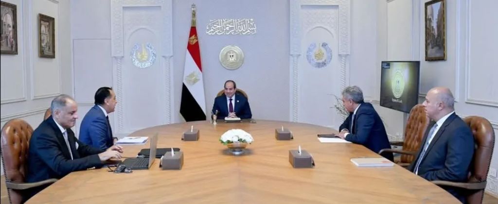 الرئيس السيسي يتابع استعدادات تنظيم الاحتفالية الكبرى بمناسبة افتتاح المتحف المصري الكبير الرئيس السيسي يتابع استعدادات تنظيم الاحتفالية الكبرى بمناسبة افتتاح المتحف المصري الكبير