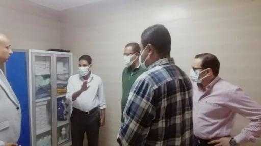 وكيل صحة الأقصر يتفقد محطة معالجة النفايات بمستشفى الحميات