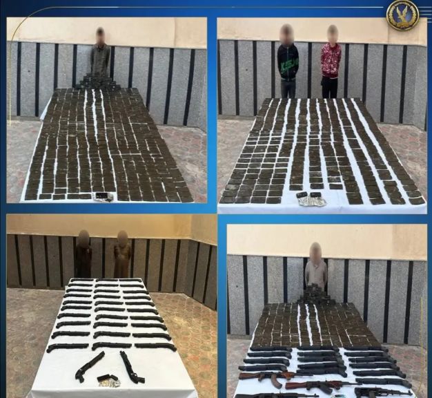 وزارة الداخلية توجه ضربة استباقية بضبط655كيلومخدرالحشيش