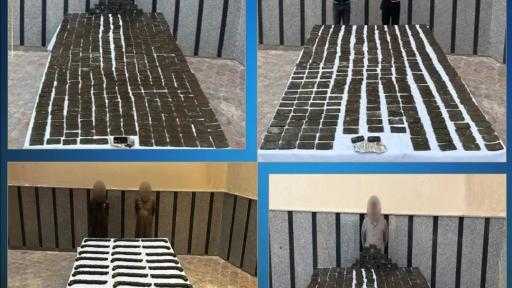 وزارة الداخلية توجه ضربة استباقية بضبط655كيلومخدرالحشيش