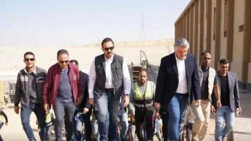رئيس جهاز مستقبل مصر يتفقد أعمال حسن علام بالبنية التحتية للدلتا الجديدة