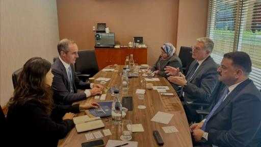 وزير البترول يبحث التعاون مع شركة ستافريانو للاستشارات المالية لتوفير سبل التمويل لمشروعات التعدين