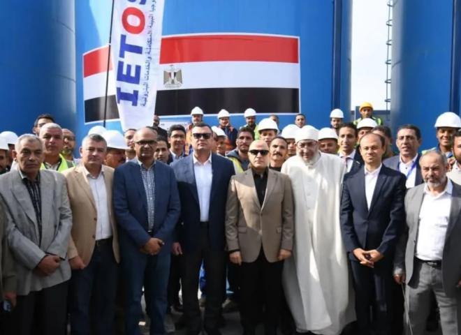 وزير الإسكان ومحافظ كفر الشيخ يفتتحان محطة مياة شرب دقميرة بطاقة ١٠ آلاف م٣ يوميًا