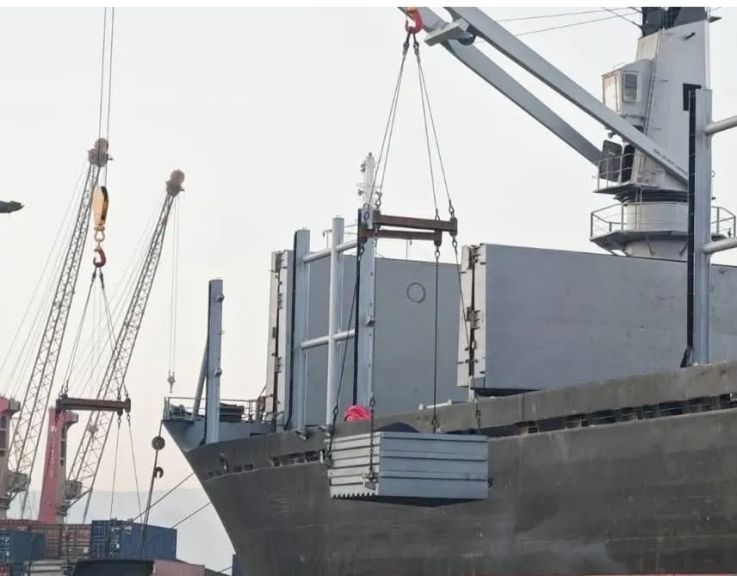 تصدير أول شحنة من الفحم البترولي المكلسن