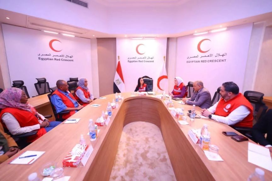 وزيرة التضامن الاجتماعي تطلق قافلة مساعدات إنسانية لدعم الأشقاء في السودان