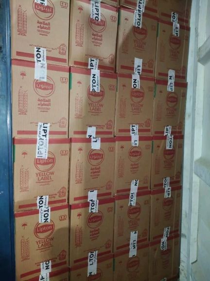 جمارك صادر الإسكندرية تضبط محاولة تهريب كمية من البضائع المحلية والأجنبية الصنع الغير خالصة الضرائب والرسوم