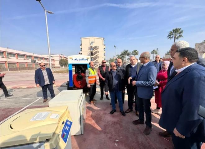 نائب وزير الإسكان يزور محافظة البحيرة لمتابعة مشروعات مياه الشرب والصرف الصحي