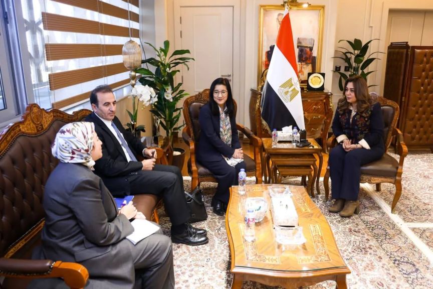 وزيرة التنمية المحلية تبحث مع الممثلة المقيمة لبرنامج الأمم المتحدة الإنمائي ملفات التعاون المشتركة