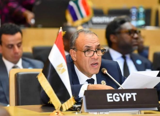 وزير الخارجية يستعرض التقرير السنوي لمجلس السلم والأمن أمام قمة الاتحاد الأفريقي