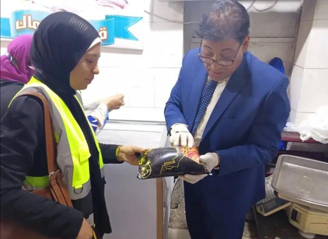 بيطري الأقصر: تحرير محضر بضبط 51كيلو لحوم متغيرة الخواص ومنتهي الصلاحية