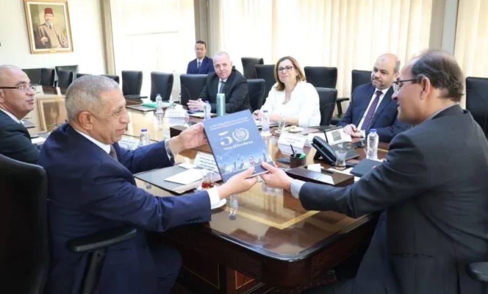 وزير المالية يبحث مع رئيس الأكاديمية العربية تأهيل الكوادر البشرية وتوسيع تدريب العاملين وأسرهم بالبرامج التكنولوجية