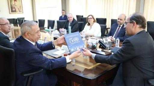 وزير المالية يبحث مع رئيس الأكاديمية العربية تأهيل الكوادر البشرية وتوسيع تدريب العاملين وأسرهم بالبرامج التكنولوجية