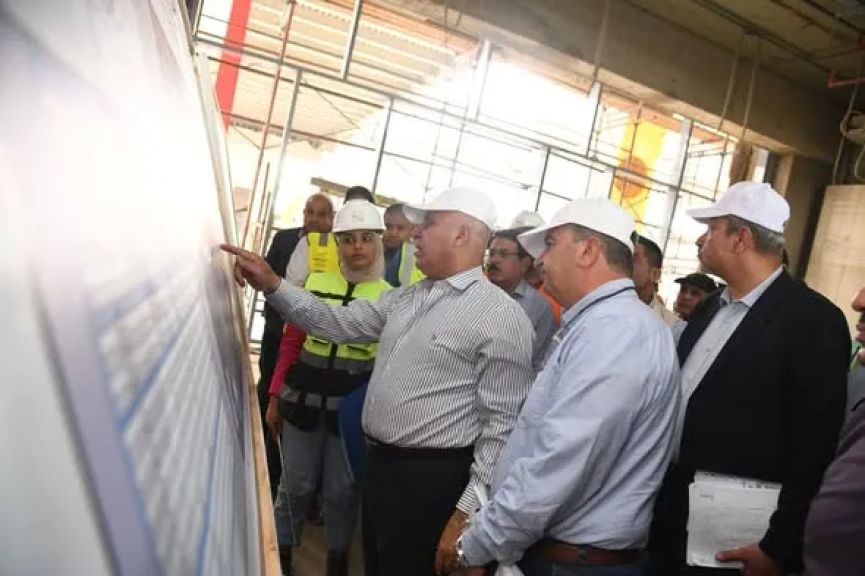 وزير النقل يتفقد الخط الأول للقطار السريع من السخنة للإسكندرية ويشيد بإنجاز كباري الخور وشرق النيل