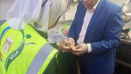لطفي:حملات تفتيشية على المطاعم المشهورة والمعتمدة بالأقصر للتأكد من الإلتزام بالمواصفات الصحية والسليمة