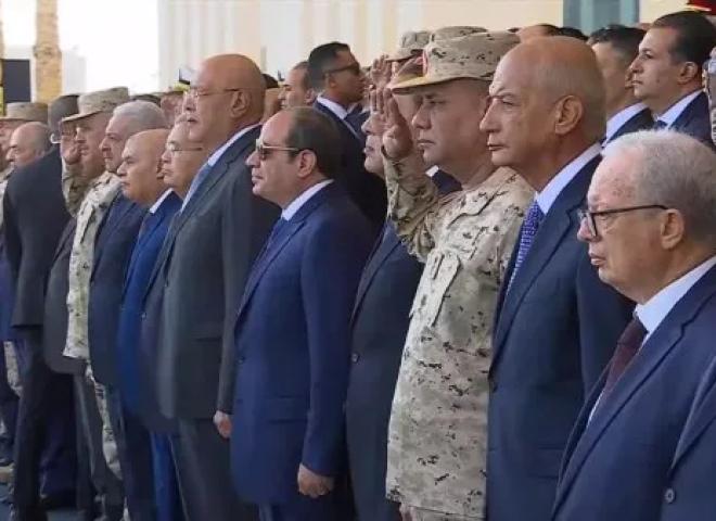 السيسي يشهد استعراض إمكانيات الدولة لمواجهة الأزمات والكوارث