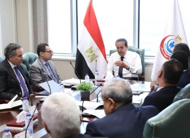 وزير الصحة يتابع تطوير مستشفى هليوبوليس بالشراكة مع جامعة فيينا