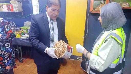 بيطري الأقصر : ضبط85كيلو لحوم دواجن ومصنعات غير صالحة وتحرير5محاضر للعرض على النيابة