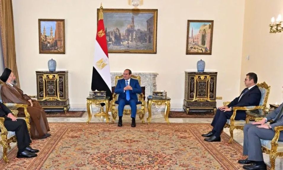السيسي يستقبل عمار الحكيم لبحث تطورات المنطقة والأوضاع في العراق والقضية الفلسطينية
